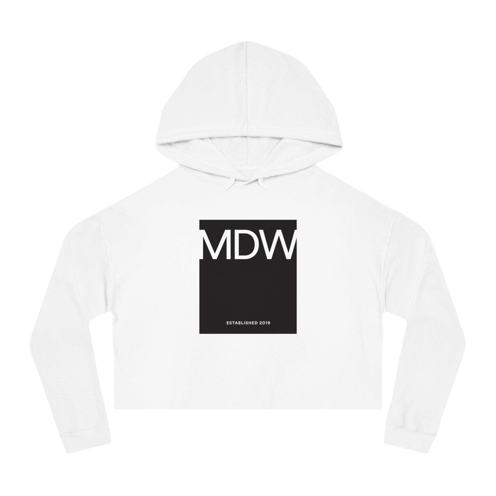 MDW Cropped Hooded Sweatshirt
